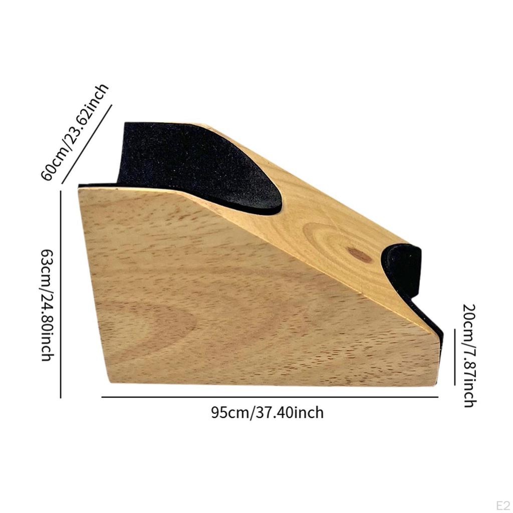 Подставка для грифа гитары, подставка-подставка, элегантная деревянная универсальная регулируемая подставка