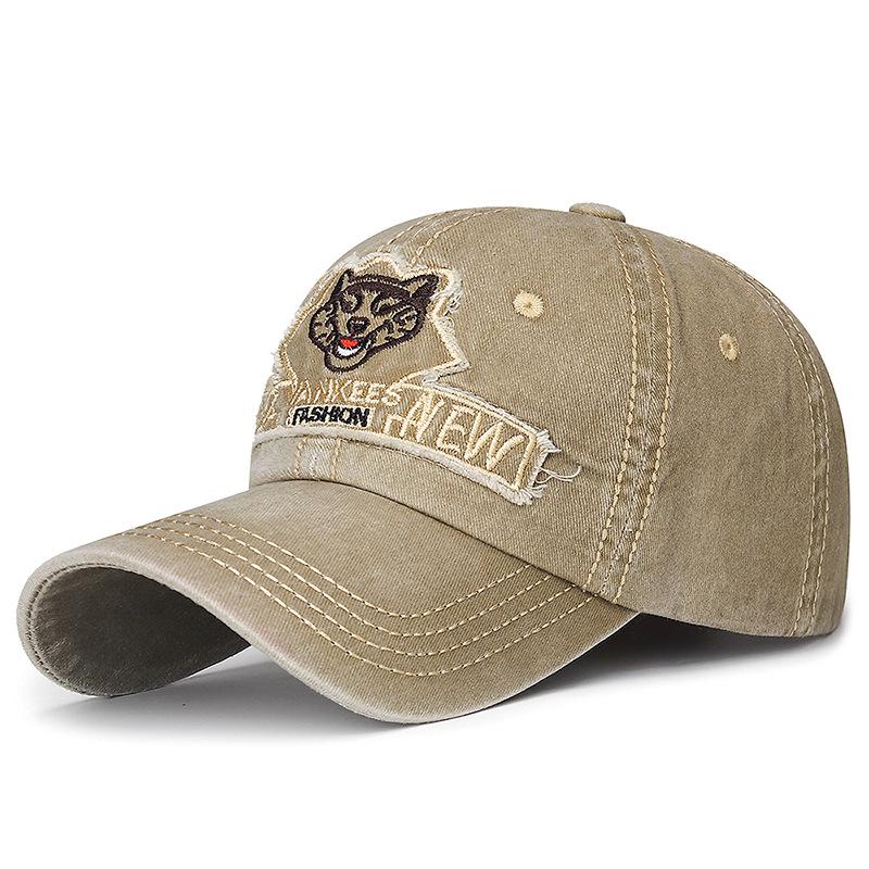 Northwood Бейсбольная кепка с мытой головой леопарда для мужчин и женщин, шляпы от солнца для папы, мужские кепки, женские кепки в стиле хип-хоп, регулируемые 55-60 см