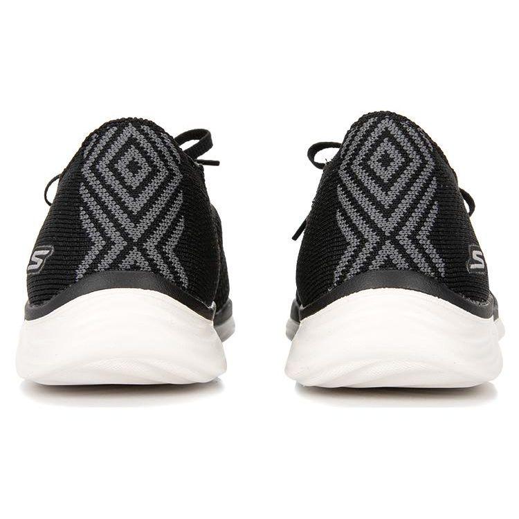 Skechers On-The-GO Flex Идеальная Сетчатая Спортивная Прочная Низкая Повседневная Обувь Женские кроссовки Черный 137061-BKW
