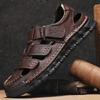 Men's Sandals Large Size Handmade Sandals Breathable Casual Sneakers Sandals for Men