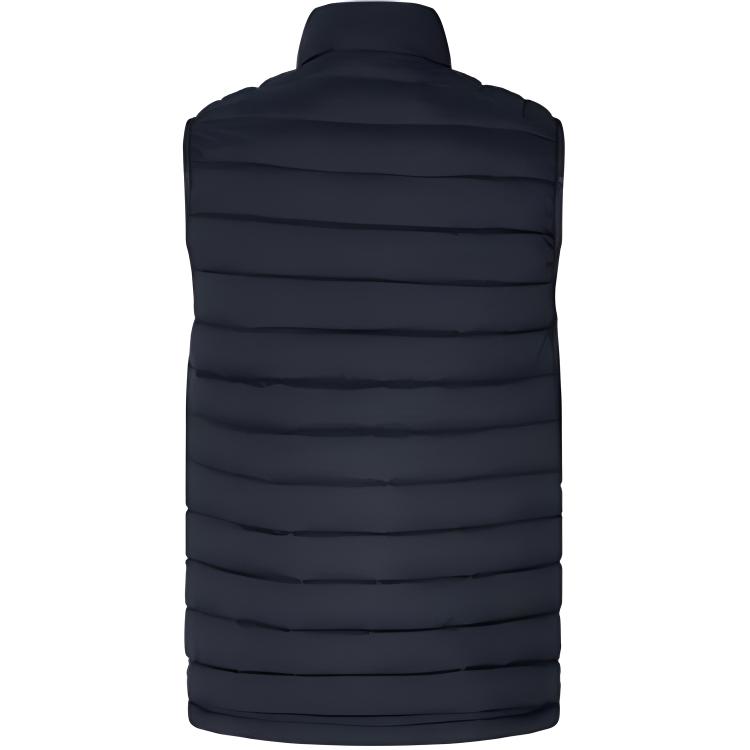 Asics Логотип для улицы, повседневный спортивный жилет на молнии с воротником-стойкой, мужские жилеты, черный 2031E863-001