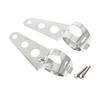 43mm-50mm Fork Chrome Headlight Mount Bracket Motorcycle Headlamp Holder Adapter