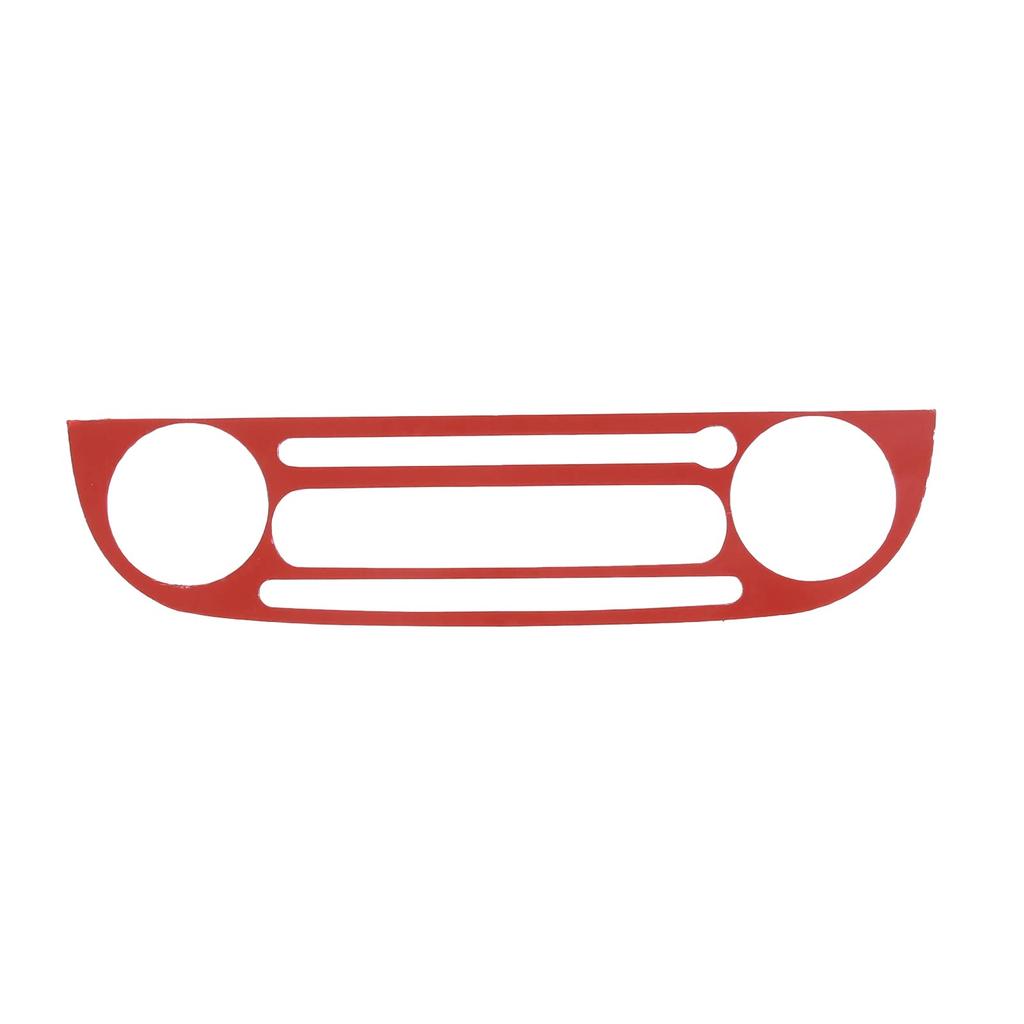 Hcilloend Carbon Fiber Center Control Panel Cover for the New Fiat 500 Customizable Interior Accessory Fiber (2011-2019) - (Carbon Look)