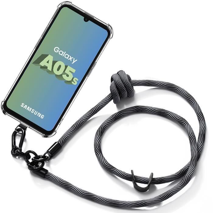 Coque de protection - BOOLING - pour Samsung Galaxy A05s - Antichoc - Anti-Rayures - Lanière Détachable