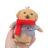 Poor Tired Dog Plush Doll Stuffed Animal Puppy Plush Keychain Dipping Sauce Dog Gifts for Kid