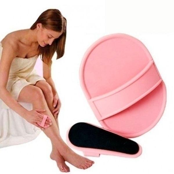 Гладкие подушечки для кожи ног, отшелушивающее средство для удаления волос на лице, безболезненно