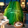 Carlsberg Print Blanket - Soft & Comfortable, for Bedroom, Travel, Sofa, Home Decoration - Birthday Christmas Gift for Friend