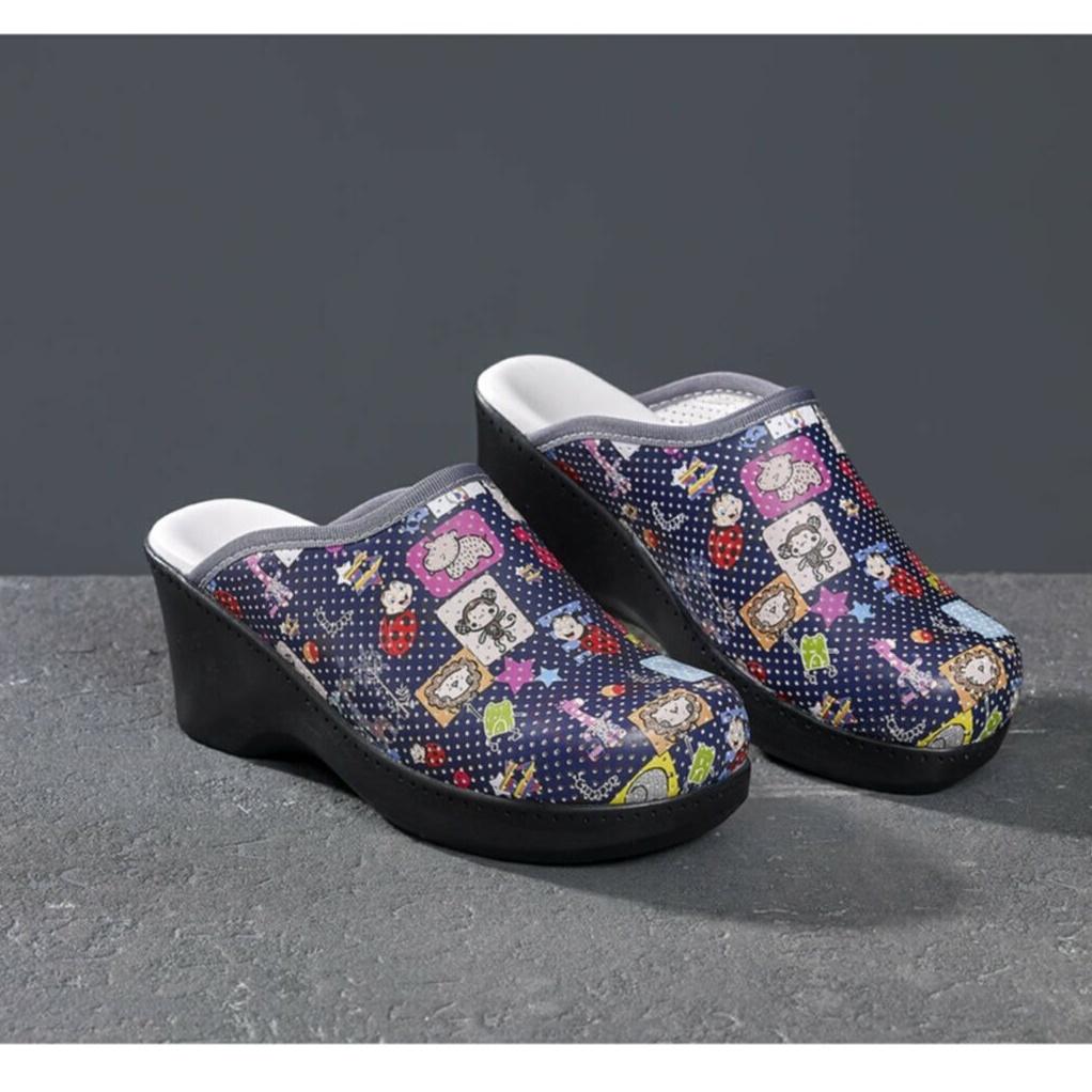 Ортопедические женские медицинские сабо — противоскользящие, удобные