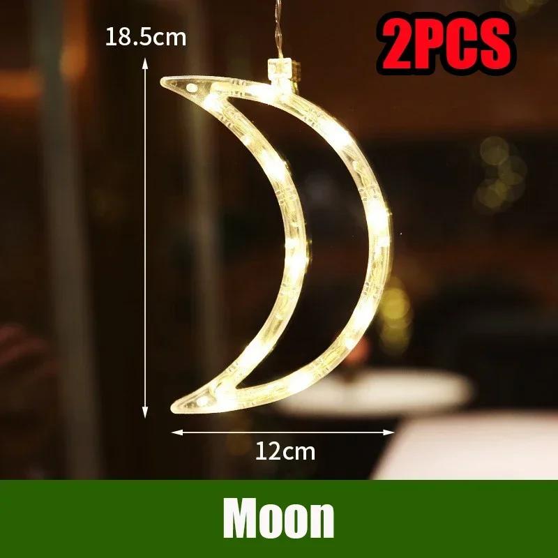 Светодиодная гирлянда Рождественские огни Декоративные огни Санта Клаус Витрина Присоски Огни Рождественская елка Цветные огни