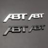 3D Металлическая Эмблема На Крышку Багажника Автомобиля Логотип ABT Эмблема Наклейка Декаль Для Golf RS3 ABT S3 S5 Q5 Q8 A4 B8 A3 8V