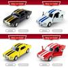 Childrens Alloy Vintage Classic Car Model With Retractable Function For Playroom Decor