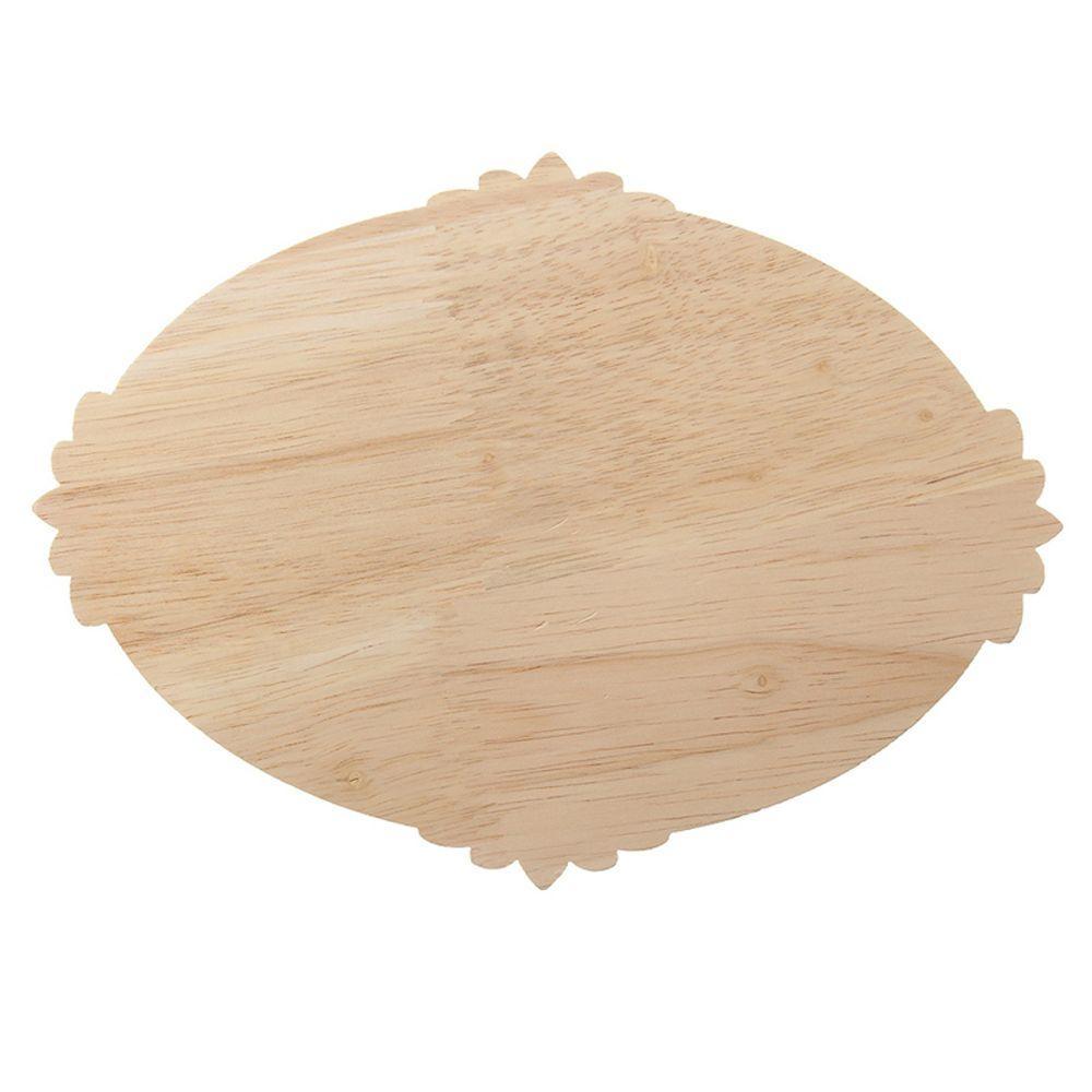 Decorative Corner Floral Wood Carved Decal Wooden Figurines Wall Doors Decoration Appliques Frame