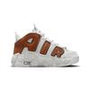 Nike Баскетбольные кожаные детские кроссовки Air More Uptempo PS White Phantom Black DZ5322-001