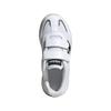Adidas Tensaurs Switch Cf Comfortable Durable Low Top Kids Skate Shoes Kids Skate Shoes White Black Gray JQ4765