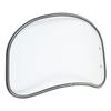Motorcycle Oval Windshield Clear Front Windscreen Spoiler Air Wind Deflector Guard Shield Universal Fit Transparent