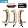 LHD RHD Interior Door Armrest Inside Pull Handle with Leather Cover Full Set Assembly For BMW X3 X4 F25 F26