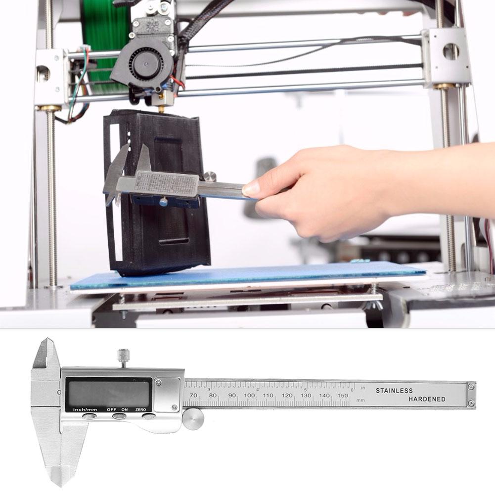 Stainless Steel Electronic Digital Vernier Caliper Gauge 6 inch 150mm(Low End)