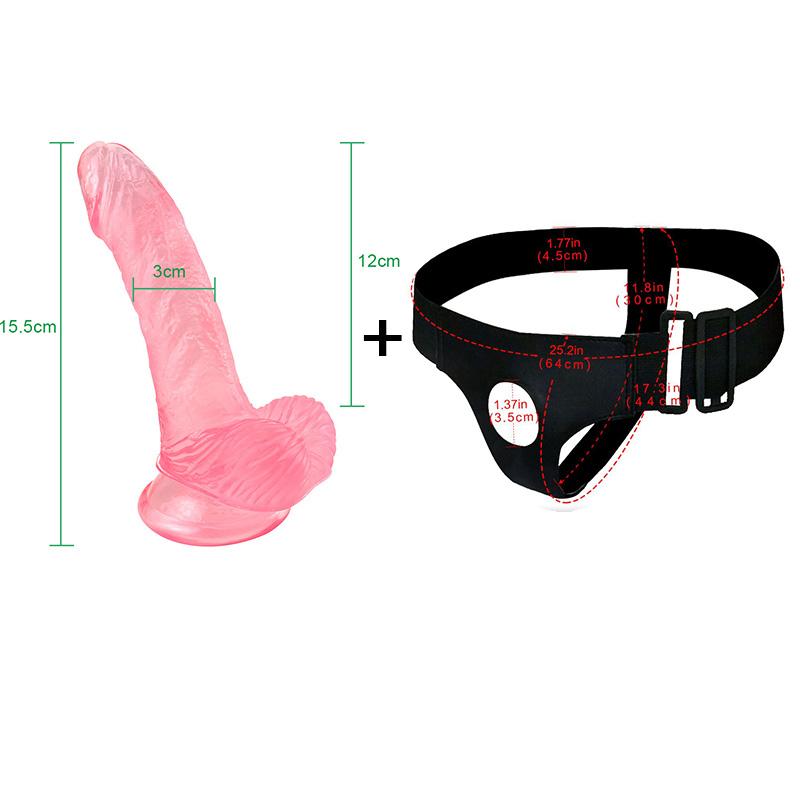 Фаллоимитатор для лесбиянок, трусики, реалистичный фаллоимитатор со страпоном, анальная пробка, пояс для геев, анальная пробка на присоске, секс-игрушки для женщин