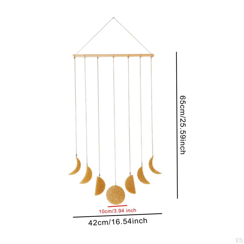 Настенное искусство с фазами Луны для декора дома и офиса