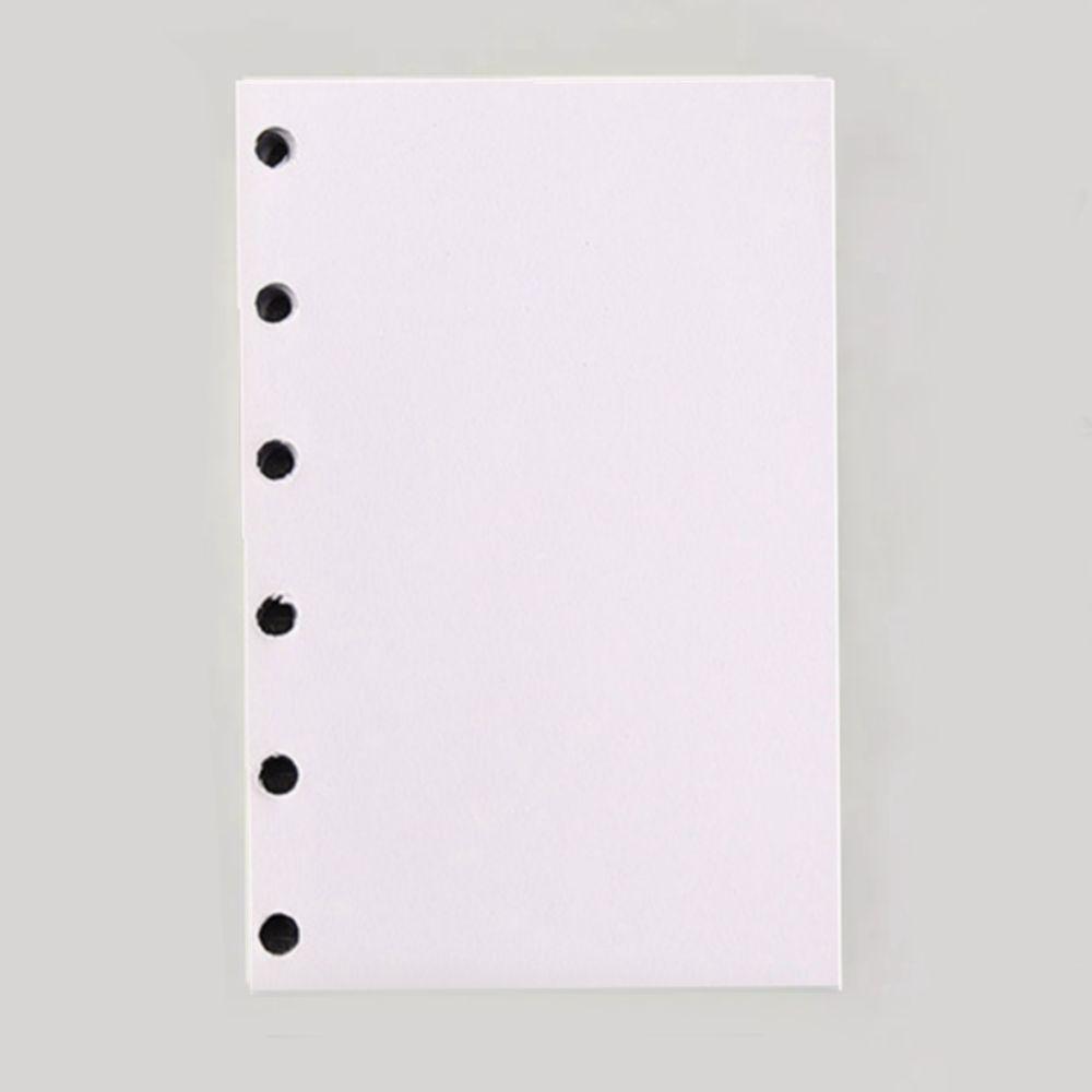 6 отверстий внутренний сменный спиральный скоросшиватель бумага 80 листов тетрадь индекс внутренняя страница офис школьные принадлежности