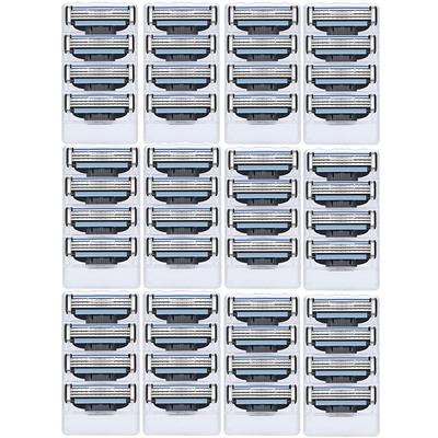 3-слойные лезвия для бритвы для мужчин | Ручной инструмент для бритья | Безопасная и острая бритва для удаления волос