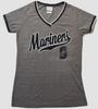 Женская футболка 5th & Ocean MLB Seattle Mariners с V-образным вырезом Новая