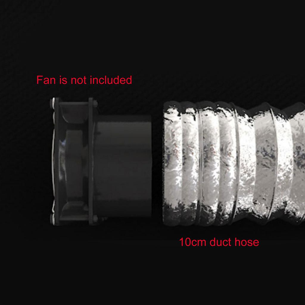 3.94inch Flexible Air Aluminum Ducting Retractable Dryer Vent Hose for Exhaust Fan & Blowers Exhaust Fan Hose 8m/4m