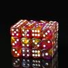 Poludie 10 шт. D6 шестигранные игральные кости 16 мм забавные игровые кости для ролевых игр, клубных азартных игр, настольных вечеринок, барных настольных игр, аксессуары для настольных игр