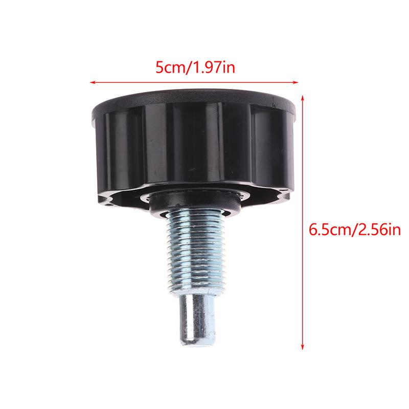 Фитнес-оборудование Велотренажер Ручка-пуговка со стопорным штифтом Замена Стопорный штифт Пружина Гладкая ручка-шар Вращающиеся велотренажеры Винт регулировки высоты