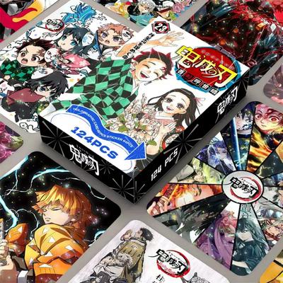 2025 Истребитель демонов: Фотокарточки Kimetsu no Yaiba (60 листов) + Наклейки (64 листа) (4 типа вариантов)