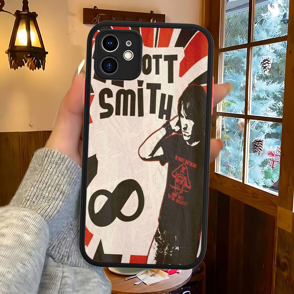 Elliott Smith Figure 8 For IPhone 16 15 14 Plus 13 12 11 Pro Max X XS MAX Translucent Matte Shockproof Cover