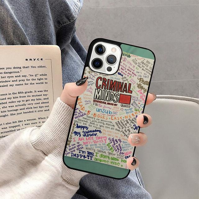 Чехол для телефона Criminals Minds TV для iPhone 17 Air 16 15 14 13 12 Pro Max Plus Max Cover Shell coque