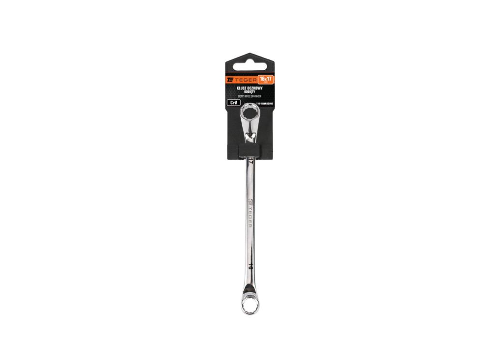 Offset ring wrench 16x17mm / TEGER