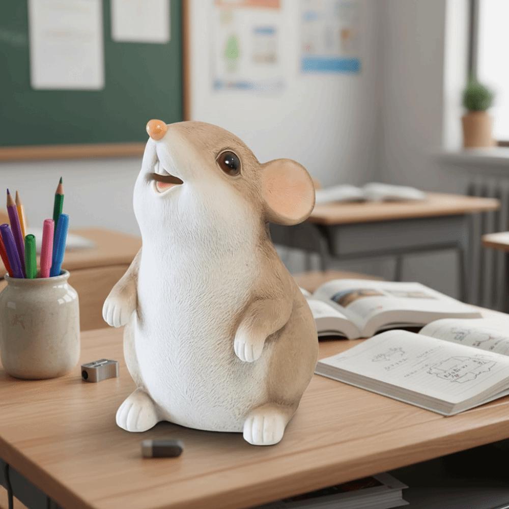 Мышь Копилка Коробка для сбережений Мультяшная копилка Год Крысы Коробка для сбора монет Украшение для стола