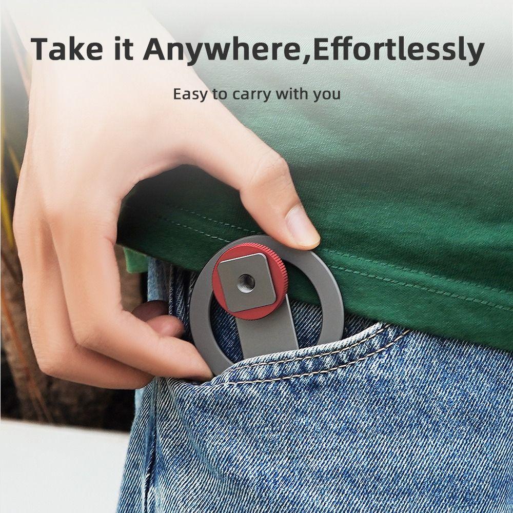 Adjustable Hot Shoe Magnetic Phone Holder for iPhone /Samsung /Xiaomi for MagSafe