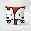 Cartoon Cute Dog Pillowcase Interior Decoration Office Living Room Home Pillowcase