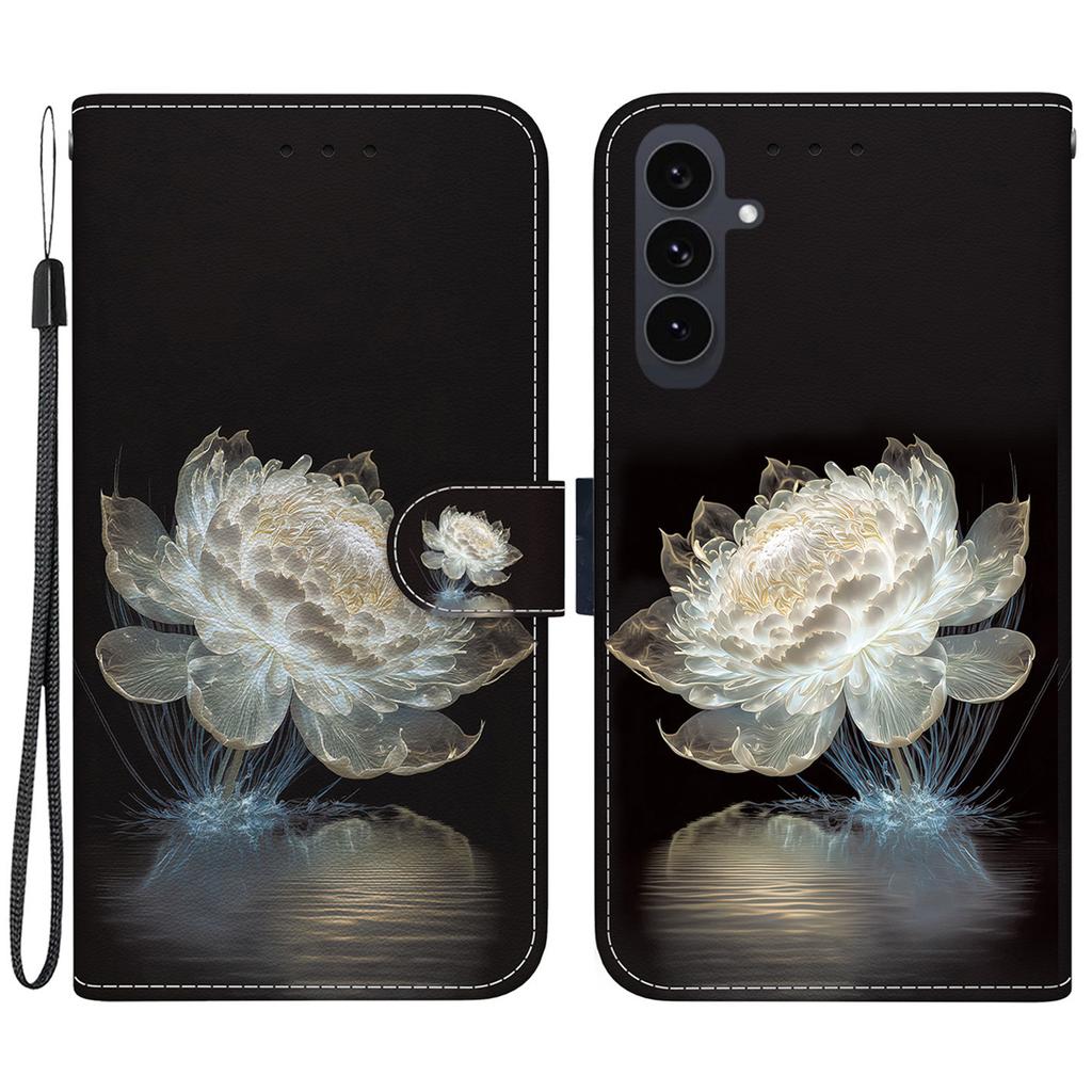 Для Samsung Galaxy S25 FE Кошелек Чехол для телефона Противоударный Печать узоров Кожаный Чехол-книжка с ремешком