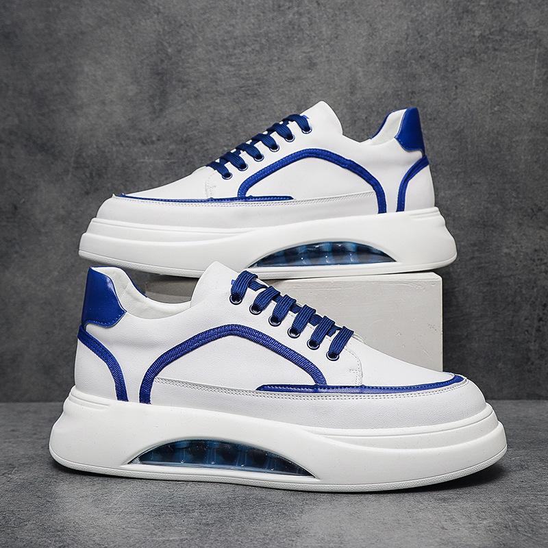 Мужская обувь, пляжная обувь, маленькие белые туфли, мужская модная обувь на воздушной подушке с мягкой подошвой, универсальное сочетание цветов, прямая трансляция из Вэньчжоу на все четыре сезона