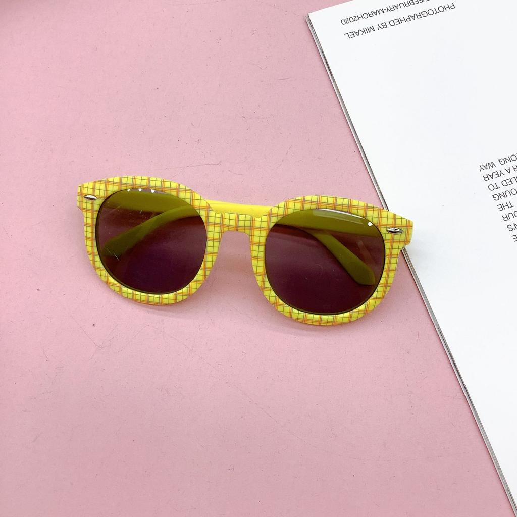 Модные детские солнцезащитные очки с цветочной сумкой в маленькой оправе, персонализированные солнцезащитные очки с защитой от ультрафиолета, трендовые очки