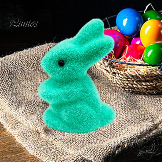 Пасхальный кролик орнамент привлекательный красочный пенопластовый кролик орнамент для внутреннего и наружного праздничного украшения