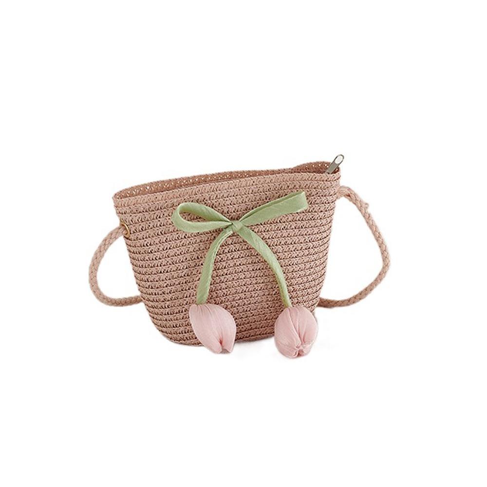 Корейская Панама для Девочек в Том же Стиле Сумка Кроссбоди Кружевные Поля Пляжная Кепка Малыш