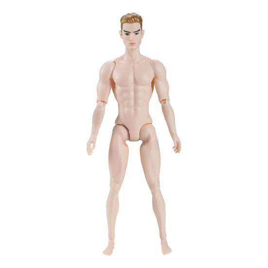 45663 Масштабное Мускулистое Мужское Тело Фигурки Экшн со Съемной Головой, Высокоартикулированная Многосуставная Фигурка, Украшение