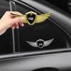 W1453D Крылья Стиль Металлическая Наклейка-Эмблема на Автомобиль Автоаксессуары Для Tiguan Bora POLO PASSAT CC Touran GOLF Jetta Arteon