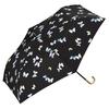 Umbrella Folding Umbrella Butterfly Mini Black Umbrella For Both Sunny and Rainy Days Outer Rib 50cm 170g Lightweight Ladies Butterfly Feminine