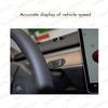 New Air Vent Embedded Mini Dashboard Hidden HUD Cluster for Tesla Model 3 Y Accessories Speed Gear Battery Software Upgrade