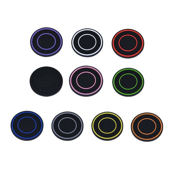 Подставка под чашку автомобиля, коврик для кружки, устойчивый к высоким температурам, нескользящий дизайн, водонепроницаемая подставка из ПВХ, автомобильный коврик для чашки, аксессуары для салона автомобиля