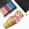 12 цветов, металлические цветные карандаши, профессиональные товары для творчества, живопись, рисунок, эскиз, цветной карандаш XYZ