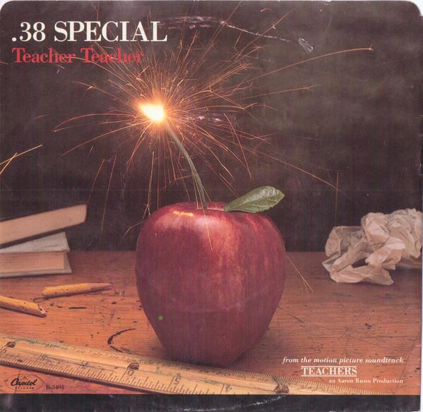 Виниловая пластинка 7 дюймов 38 SPECIAL Teacher Teacher B5405 Capitol Records 1984 Канада Рок Б/у