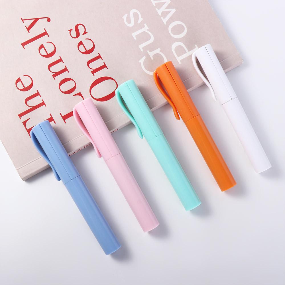 Office DIY School Pen Shape Scissor Handwork Art Tools Safe Folding Scissor Handcraft Scissor