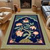 3D Красочный ковер с узором в исламском стиле для гостиной, спальни, дивана, придверный коврик, декор, коврик для стола, нескользящий коврик для пола для подарков